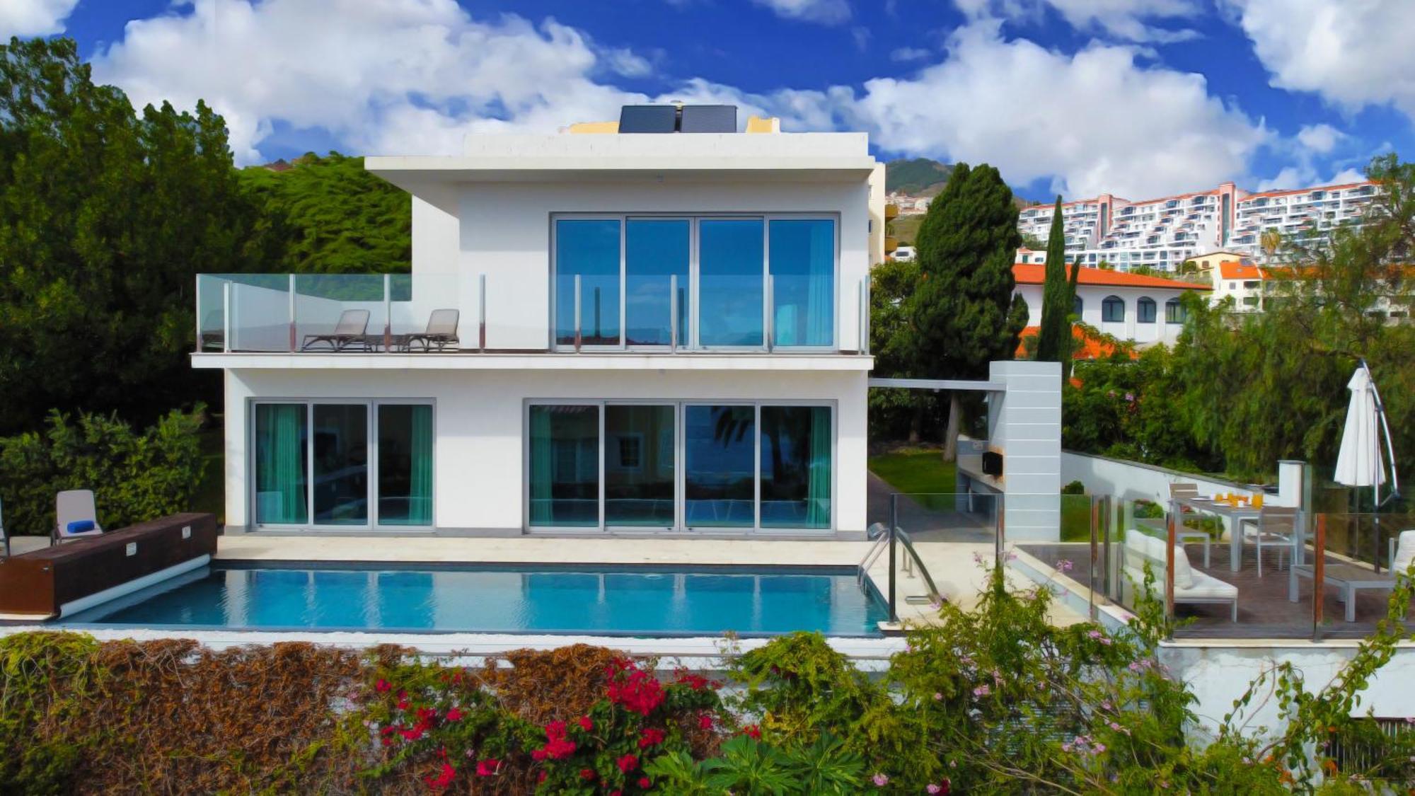 Villa Madeira By Lovelystay Caniço Exteriör bild